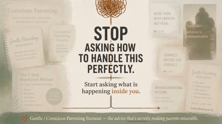 Gentle Parenting / Conscious Parenting Burnout: The Advice That’s Secretly Making Parents Miserable