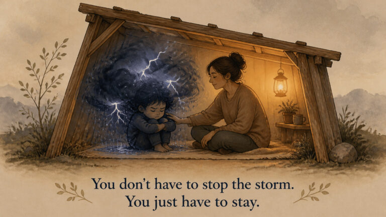 The Calm Parenting Myth: Why Perfect Calm Isn’t the Goal